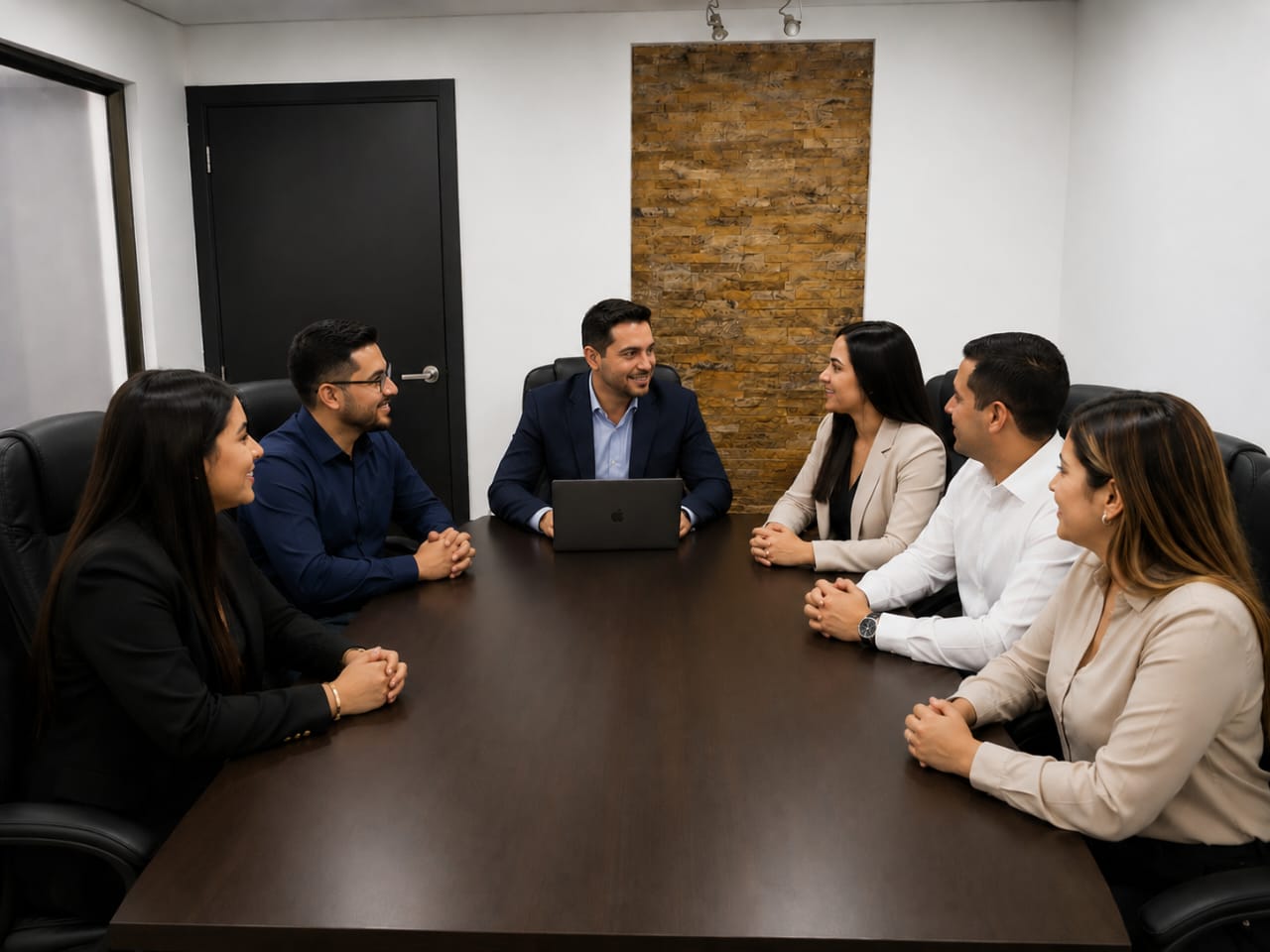 Equipo ISOC Ambiental en reunión estratégica